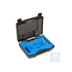 E2 1 g - 200 g weight set, in plastic case, polished...