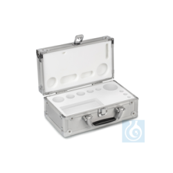 Aluminium weight case, 1 mg - 10 kg, aluminium for E1 -...