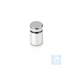 E2 100 g test weight, compact form, polished stainless steel