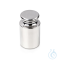 E2 2 kg test weight, knob, polished stainless steel