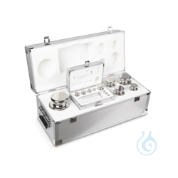 F1 1 g - 10 kg Gewichtsatz, im Aluminiumetui, Edelstahl...