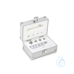 F2 1 mg - 50 g Gewichtsatz, im Aluminiumetui, Edelstahl...