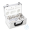 F2 1 mg - 2 kg set of weights, in aluminium case, finely turned stainless steel