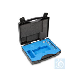 F2 1 g - 50 g set of weights, in plastic case, finely...