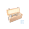 F2 1 g - 10 kg set of weights, in wooden case, finely turned stainless steel