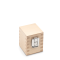 Wooden weight case, 1 kg, beech for F2 + M1, knob/compact