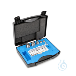 M1 1 mg - 200 g set of weights, in plastic case, finely...