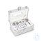 M1 1 mg - 500 g set of weights, in aluminium case, finely turned stainless steel