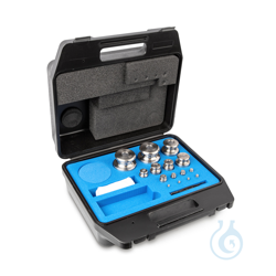 M1 1 g - 2 kg Gewichtsatz, im Kunststoff-Etui, Edelstahl...