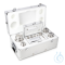 M1 1 g - 5 kg weight set, in aluminium case, fine turned stainless steel