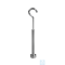 Slotted weight carrier rod 10 g (M1), finely turned aluminium