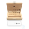 Wooden weight case, 1 mg - 10 kg, beech for F2 + M1 + M2, knob/compact