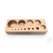Wooden weight case, 1 g - 5 kg, beech for M3, knob/compact