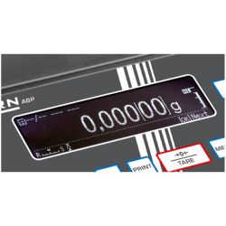 Analytical balance ABP 100-5DM, Weighing range 52 g; 120 g, Readout 0,00001 g; 0,0001 g
