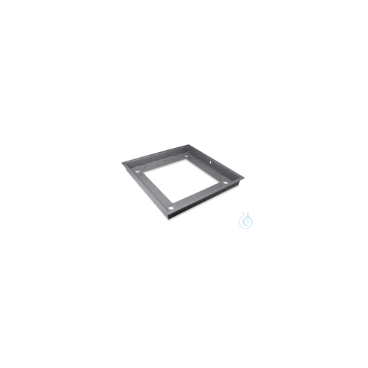 Pit frame 1088x1088x110 mm, steel, powder-coated