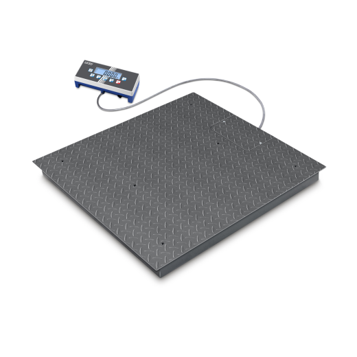 Floor scale BID 1T-4DS, Weighing range 600 kg; 1500 kg, Readout 100 g; 200 g