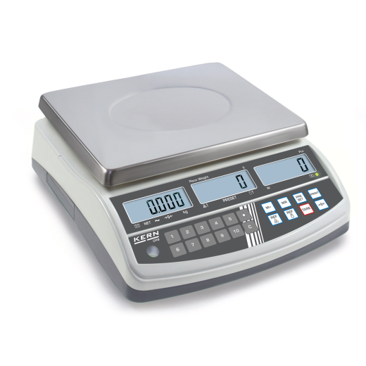 Counting scale CPB 6K1DM, Weighing range 3 kg; 6 kg, Readout 1 g; 2 g