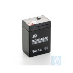 Rechargeable battery, (Pb, 6 V, 4 Ah)
