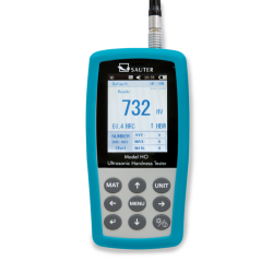 UCI hardness tester, Max , , d= HB,HL,HRB,HRC,HV,MPa; for HV 1