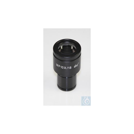 Eyepiece HWF 10x / Ø 18mm, with scale 0.1 mm, anti-fungus