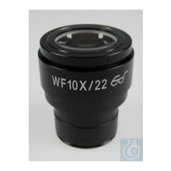 Okular HWF 10 x / Ø 22mm, mit Skala 0,1 mm,...