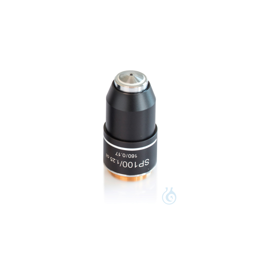 Objektiv E-Plan Achromatisch 100 x / 1,25, Öl, gefedert, Anti-Fungus