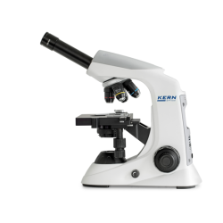 Transmitted light microscope monocular, achromat 4/10/40; HWF10x18; 3W LED