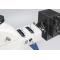 Fluorescence microscope trinocular, Inf Plan 4/10/20/40/100; WF10x20; 3W LED (IL