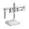 Stereomicroscope stand (universal), small; ball bearing double arm