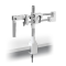 Stereomicroscope stand (universal), small; ball bearing double arm; with clamp