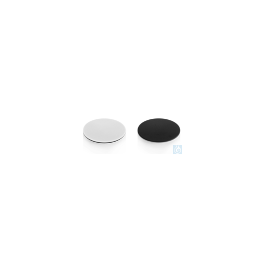 Stand insert black/white; 59.5 mm, for stereo microscopes