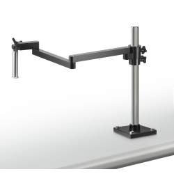 Stereomicroscope stand (universal), articulated arm; with...