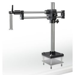 Stereomicroscope stand (universal), ball bearing double...