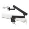 Stereomicroscope stand (universal), with spring-loaded arm (incl. clamp/holder/groove)
