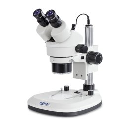 Stereo zoom microscope binocular, (with ring illumination)