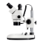 Stereo zoom microscope trinocular, (with ring illumination)