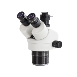 Stereo-Zoom-Mikroskopkopf, (Beleuchtung integriert);...