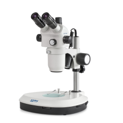 Stereo zoom microscope trinocular, Greenough; 0,6-5,5x;...