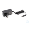 Plug-in power supply unit (EURO), 12 V, 500 mA Input: 100 V - 240 V