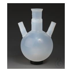 BOLA round bottom flask with GL-necks 100 ml, 2 x GL18