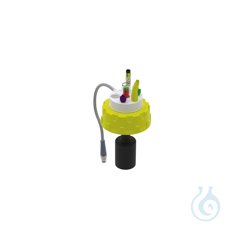 b.safe Waste Cap S60 el. level control 2x UNF1/4, 1x GL14