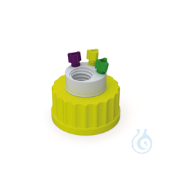 b.safe Waste Cap S40 3x UNF 1/4, 1x GL 14