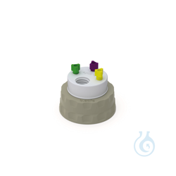 b.safe Waste Cap S51 3x UNF1/4, 1x GL14