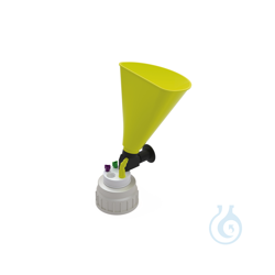 b.safe Waste Cap B53 with funnel 2x UNF1/4, 1x GL14, 1x...