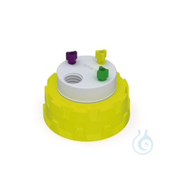 b.safe Waste Cap S60 3x UNF 1/4, 1x GL 14