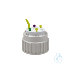 b.safe Waste Cap B83 4x UNF1/4, 1x GL14, 1x NPT1/8