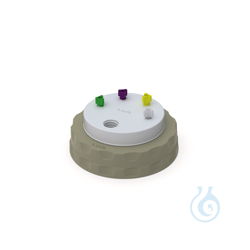 b.safe Waste Cap S90 4x UNF1/4, 1x GL14