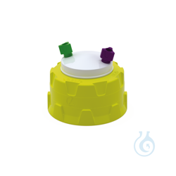 b.safe System Caps GL45 2x UNF 1/4