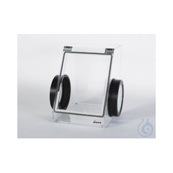 SICCO Mini glove box W 300 mm x H 400 mm x D 400 mm