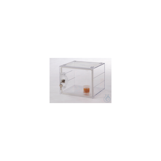 SICCO Mini Desiccator Secure Box Basic W 221 mm x H 183 mm x D 214 mm